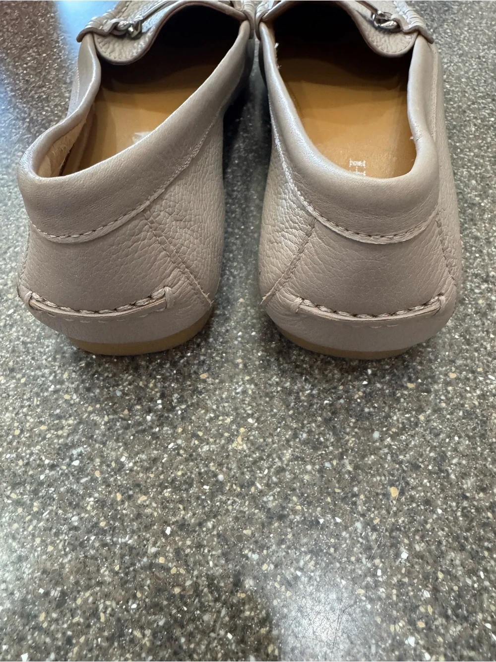 Coach nude loafers